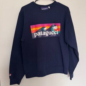 PataGUCCI crew neck sweatshirt Adult S